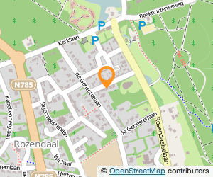 Bekijk kaart van M.T. Peppinck Agenturen  in Rozendaal