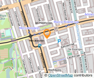 Bekijk kaart van Poolcentrum 156  in Amsterdam