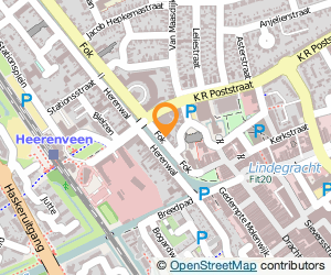 Bekijk kaart van Stichting Foppe de Haan Fonds  in Heerenveen