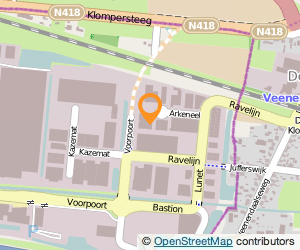 Bekijk kaart van Esgro  in Veenendaal