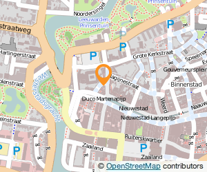Bekijk kaart van Café-biljart De Pastorie  in Leeuwarden