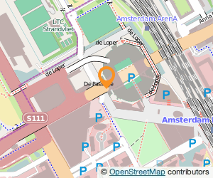 Bekijk kaart van Stadion Amsterdam C.V.  in Amsterdam Zuidoost