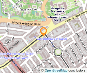 Bekijk kaart van M.F. Dijkstra Beheer B.V.  in Den Haag