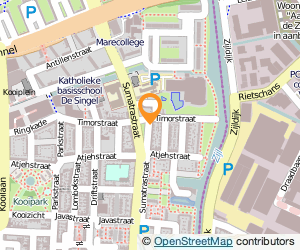 Bekijk kaart van Stucadoors & Spuitbedrijf Edink & Vermond in Leiden