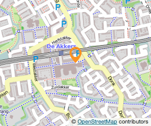 Bekijk kaart van Gezondheidscentrum De Akkers  in Spijkenisse