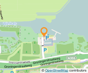 Bekijk kaart van Restaurant De Grote Wielen B.V. in Leeuwarden