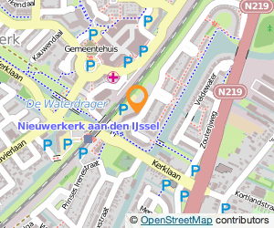 Bekijk kaart van Locatie De Saffier  in Nieuwerkerk aan den Ijssel