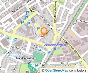 Bekijk kaart van Bij de Vaate Verzekeringen B.V. in Zevenbergen