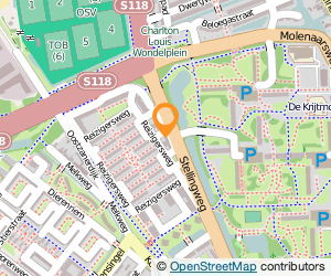 Bekijk kaart van Reizigersweg  in Amsterdam