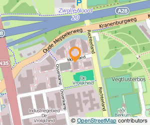 Bekijk kaart van Freeroad 2 B.V.  in Zwolle