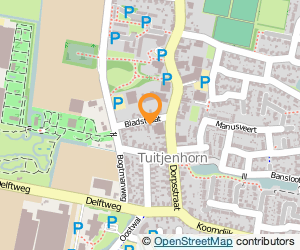 Bekijk kaart van boekenstand  in Tuitjenhorn