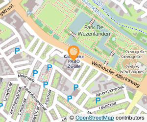 Bekijk kaart van Katholieke PABO in Zwolle