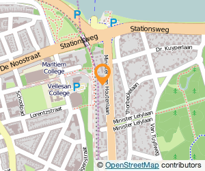 Bekijk kaart van WV Consultancy B.V.  in Velsen-Zuid
