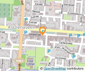 Bekijk kaart van Peter Shops B.V.  in Klazienaveen