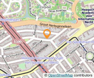 Bekijk kaart van Sweelinck & De Boer B.V. in Den Haag