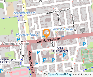Bekijk kaart van Hoekstra Drij. en Uitgev. Holding B.V. in Sint-Annaparochie