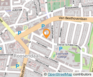 Bekijk kaart van Van der Burgt BA  in Roosendaal