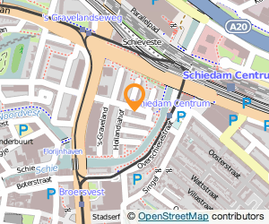 Bekijk kaart van Behangersbedrijf Schmidt  in Schiedam