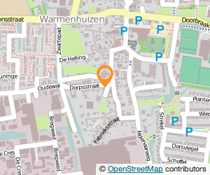 Bekijk kaart van P. Laan  in Warmenhuizen