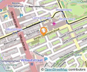 Bekijk kaart van Rijwielhandel De Stadsfiets  in Amsterdam