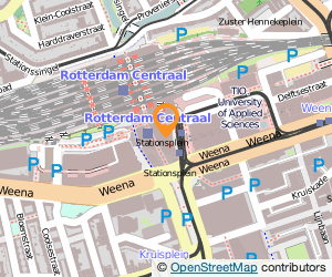Bekijk kaart van Bloemenhal 'Centraal Station'  in Rotterdam