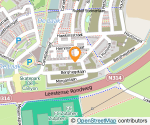 Bekijk kaart van Atelier de Meren in Zutphen