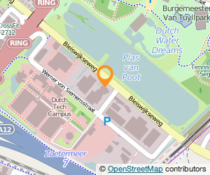 Bekijk kaart van Vereenigde Ingenieursbureaux 'VIBA' N.V. in Zoetermeer