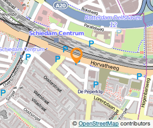 Bekijk kaart van Brandwacht Audhoe  in Schiedam
