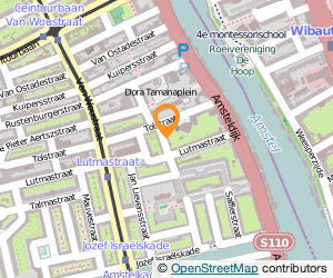Bekijk kaart van Crossroads docs  in Amsterdam