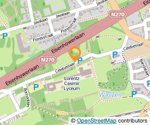 Bekijk kaart van Lorentz Casimir Lyceum  in Eindhoven
