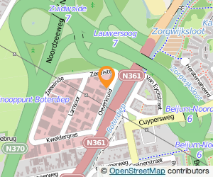 Bekijk kaart van Administratiekantoor Wagenmakers in Groningen