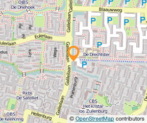 Bekijk kaart van Service Apotheek Galilea-Zuid in Dordrecht