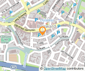 Bekijk kaart van De 11 Stedentocht Online  in Bolsward