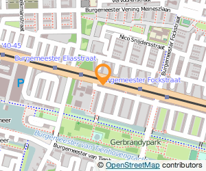 Bekijk kaart van Gezondheidscentrum Slotermeer  in Amsterdam