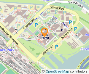 Bekijk kaart van Bibliotheek Bètawetenschappen in Amsterdam
