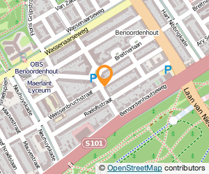 Bekijk kaart van Apotheek Francken B.V.  in Den Haag