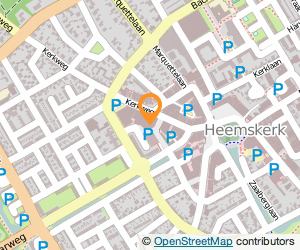 Bekijk kaart van Fysiotherapie 'Bachstraat' B.V. in Heemskerk