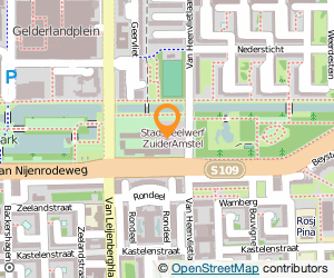 Bekijk kaart van Stadsdeelwerf Heenvlietlaan (stadsdeel Zuid, rayon Zuid) in Amsterdam