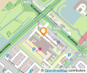 Bekijk kaart van Triversum Centrum voor Kinder- en Jeugdpsychiatrie in Hoofddorp
