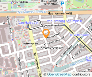Bekijk kaart van Haha Huis aan Huis in Amsterdam