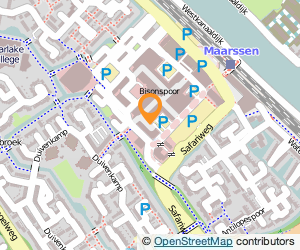 Bekijk kaart van P. Jakku h/o 'De Gouden Schaar' in Maarssen