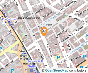 Bekijk kaart van ONE Kappers  in Delft