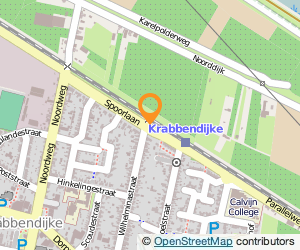 Bekijk kaart van Station in Krabbendijke