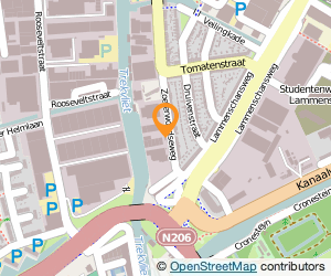 Bekijk kaart van Autobeklederij Ton van der Werf in Leiden