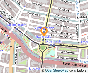 Bekijk kaart van De Franse Kamer B.V.  in Amsterdam
