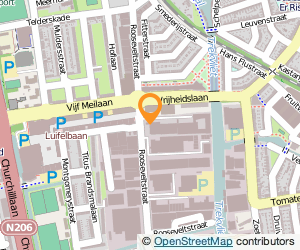 Bekijk kaart van Autoschade Service De Wit in Leiden