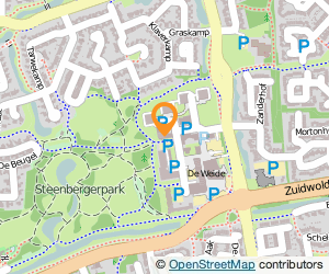 Bekijk kaart van Apotheek De Weide in Hoogeveen