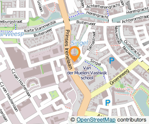 Bekijk kaart van Casparuscollege  in Weesp