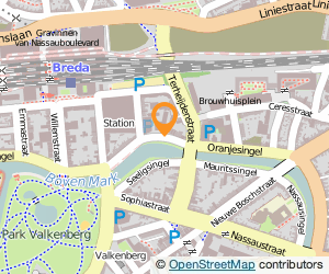 Bekijk kaart van Belastingdienst Centrum voor Facilitaire Dienstverlening in Breda