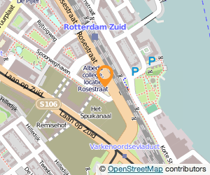 Bekijk kaart van Stg. voor Interconf Beroepen Onderwijs en AVO & Ve R-Dam eo in Rotterdam